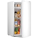Antarctic Star 3.2 Cu.Ft,Compact Refrigerator,Mini Refrigerator with Freezer,Dual Temperature Fridge,Adjustable Thermostat,for Bedroo/Office/Dorm/Kitchen(white)