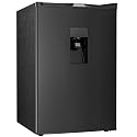 Antarctic Star 4.4 Cu.Ft Compact Refrigerator with Freezer,Single Door With a water tank and faucet,Removable Glass Shelves for Apartment/Dorm/Office,BLACK