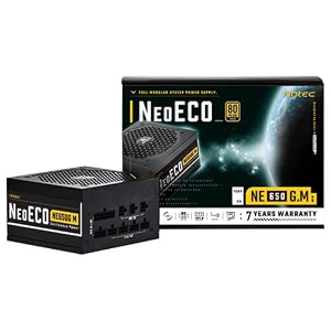 antec neoeco650m 650 watt full modular power supply with 80 plus gold cerification - black ne650g m