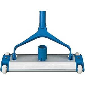 antech swimming pool system heavy duty 135 inch aluminum weighted swimming pool vacuum head on wheels all type of floor cleaner suction sweeper maintenance cleaning kit tool item