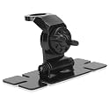 Antenna Mount Bracket, Stainless Steel Universal Car Antenna Mount Clip, 2 Axle Adjustment, Used for Large VHF/UHF and Medium HF Antenna