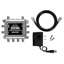 Antennas Direct JUICE8 TV Antenna Distribution Amplifier, Silver