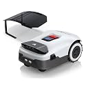 ANTHBOT Genie600 with Garage - NO Wire Robot Lawn Mower, Full Band RTK+4-Eye Vision Robotic Lawnmower, Auto Mapping, Multi-Zone Management, Accurate Obstacle Avoidance, Intelligent Path Planning