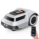 ANTHBOT Robot Lawn Mower with Max 180m Stable Boundary Wire - Recommended 550㎡, Max 900㎡, 300% Higher Efficiency of Grid-Shaped Mowing Path, Automatic Robotic Lawn Mower with Auto Mapping & Recharge