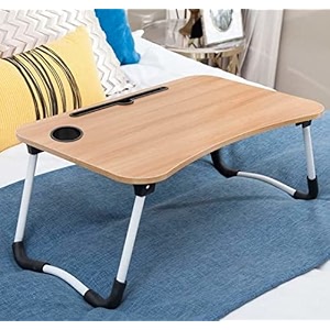 anthems made in india laptop stand for desk computer stand laptop table phone and tablet stand for desk portable laptop cup holder compatible with foldable leg laptoptable wood ultra