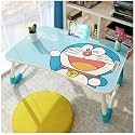 NILKAR Study Table Bed Table Premium Laptop Table/Foldable and Portable Wooden/Writing Desk for Office/Home/School (Square UK)