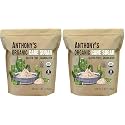 Anthony's Organic Cane Sugar, 3 lb, Granulated, Gluten Free & Non GMO (Pack of 2)