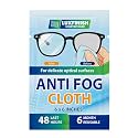 Anti Fog Cloth for Eyeglasses, Goggles, Camera Lenses, Motorcycle Helmet & Ski Masks – Prevents Fog with Mask, Reusable Microfiber Cleaning Cloth, Safe for All Coated Lenses (1-Pack)