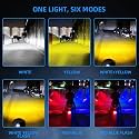 Anti-Glare 3 EYE LED Lens Fog Flashing