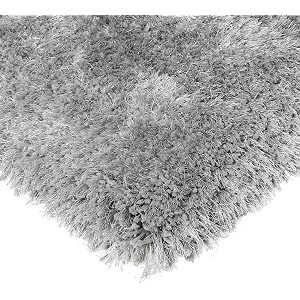 Anti Skid Plain Shaggy Soft Fur Bedside