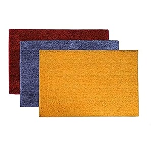 anti skid door mats bath mats for home and bathroom 3 multi 1 51x82 cm