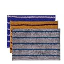 Anti Skid Door Mats Bath Mats for Home and Bathroom (3, Multi 2, 46x72 CM)