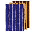 Anti Skid Door Mats Bath Mats for Home and Bathroom (3, Multi 4, 40x60 CM)