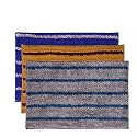 Anti Skid Door Mats Bath Mats for Home and Bathroom (3, Multi 2, 51x82 CM)