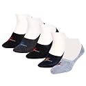 Anti-Slip Men &amp; Women Cotton Invisible No show Cotton Loafer Socks with anti slip silicon grip (Multi-colour Pack of 5)