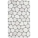 Anti Slip Shower Mat - Non Slip Shower Mats for Inside Shower - Large 47x24 Loofah Shower Floor Mat Non Slip - Bath Mat for Shower - Secure Mat Without Suction Cups (47x24 Pebble)