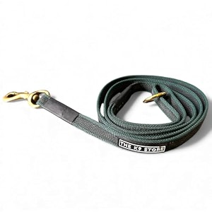 anti-slippery dog training leash belt for dogs walk - world class trainers choice dog leash in 5 10 15 amp 20 feet length- long leash for dogs dog leash in 5 colors green 15 feet