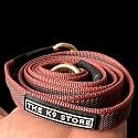 Anti-Slippery Dog Training Leash, Belt for Dogs Walk - World Class Trainers Choice Dog Leash in 5, 10, 15 &amp; 20 Feet Length- Long Leash for Dogs, in Many Colors (Brick Brown, 20 Feet)