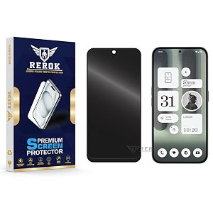 anti-spy privacy tempered glass screen protector compatible with nothing phone 2a plus pack of 1  edge-to-edge 9h hardness case friendly easy installation kit