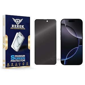 anti-spy privacy tempered glass screen protector for iphone 16 pro max pack of 1  hd clarity edge-to-edge coverage scratch resistant case friendly with easy installation kit
