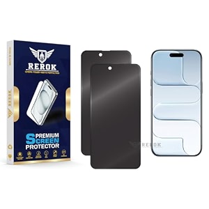 anti-spy privacy tempered glass screen protector for iphone 17 air pack of 2  hd clarity edge-to-edge coverage scratch resistant case friendly with easy installation kit