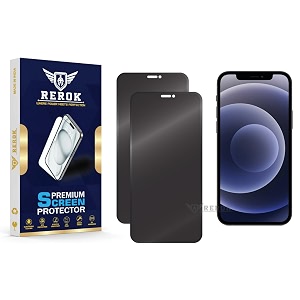 anti-spy privacy tempered glass screen protector for iphone 12 pack of 2  hd clarity edge-to-edge coverage scratch resistant case friendly with easy installation kit