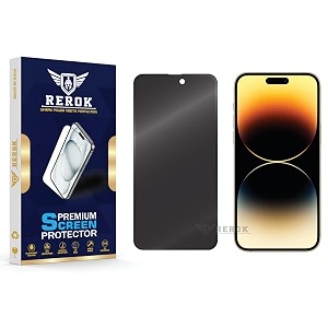 anti-spy privacy tempered glass screen protector for iphone 14 pro max pack of 1  hd clarity edge-to-edge coverage scratch resistant case friendly with easy installation kit