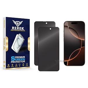 anti-spy privacy tempered glass screen protector for iphone 16 pro pack of 2  hd clarity edge-to-edge coverage scratch resistant case friendly with easy installation kit