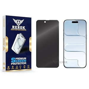 anti-spy privacy tempered glass screen protector for iphone 17 air pack of 1  hd clarity edge-to-edge coverage scratch resistant case friendly with easy installation kit