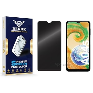 anti-spy privacy tempered glass screen protector compatible with samsung galaxy a04s pack of 1  edge-to-edge 9h hardness case friendly easy installation kit