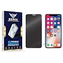Anti-Spy Privacy Tempered Glass Screen Protector for iPhone X [Pack of 1] | HD Clarity, Edge-to-Edge Coverage, Scratch Resistant, Case Friendly with Easy Installation Kit.