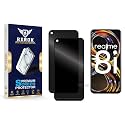 Anti-Spy Privacy Tempered Glass Screen Protector Compatible with Realme 8i [Pack of 2] | Edge-to-Edge, 9H hardness, Case Friendly, Easy Installation Kit