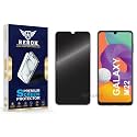 Anti-Spy Privacy Tempered Glass Screen Protector Compatible with Samsung Galaxy M22 [Pack of 1] | Edge-to-Edge, 9H hardness, Case Friendly, Easy Installation Kit