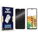 Anti-Spy Privacy Tempered Glass Screen Protector Compatible with Samsung Galaxy A33 5G [Pack of 1] | Edge-to-Edge, 9H hardness, Case Friendly, Easy Installation Kit