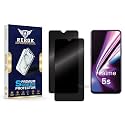 Anti-Spy Privacy Tempered Glass Screen Protector Compatible with Realme 5s [Pack of 2] | Edge-to-Edge, 9H hardness, Case Friendly, Easy Installation Kit