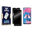 Anti-Spy Privacy Tempered Glass Screen Protector Compatible with Samsung Galaxy M30 [Pack of 2] | Edge-to-Edge, 9H hardness, Case Friendly, Easy Installation Kit