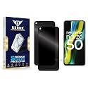 Anti-Spy Privacy Tempered Glass Screen Protector Compatible with Realme Narzo 50 [Pack of 2] | Edge-to-Edge, 9H hardness, Case Friendly, Easy Installation Kit