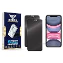 Anti-Spy Privacy Tempered Glass Screen Protector for iPhone 11 [Pack of 2] | HD Clarity, Edge-to-Edge Coverage, Scratch Resistant, Case Friendly with Easy Installation Kit.