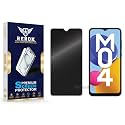 Anti-Spy Privacy Tempered Glass Screen Protector Compatible with Samsung Galaxy M04 [Pack of 1] | Edge-to-Edge, 9H hardness, Case Friendly, Easy Installation Kit