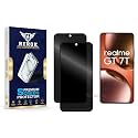 Anti-Spy Privacy Tempered Glass Screen Protector Compatible with Realme GT 7T [Pack of 2] | Edge-to-Edge, 9H hardness, Case Friendly, Easy Installation Kit