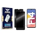 Anti-Spy Privacy Tempered Glass Screen Protector Compatible with Samsung Galaxy F14 4G [Pack of 2] | Edge-to-Edge, 9H hardness, Case Friendly, Easy Installation Kit