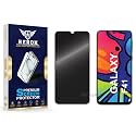 Anti-Spy Privacy Tempered Glass Screen Protector Compatible with Samsung Galaxy F41 [Pack of 1] | Edge-to-Edge, 9H hardness, Case Friendly, Easy Installation Kit