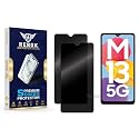 Anti-Spy Privacy Tempered Glass Screen Protector Compatible with Samsung Galaxy M13 5G [Pack of 2] | Edge-to-Edge, 9H hardness, Case Friendly, Easy Installation Kit