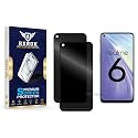 Anti-Spy Privacy Tempered Glass Screen Protector Compatible with Realme 6 [Pack of 2] | Edge-to-Edge, 9H hardness, Case Friendly, Easy Installation Kit