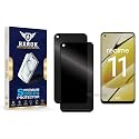 Anti-Spy Privacy Tempered Glass Screen Protector Compatible with Realme 11 4G [Pack of 2] | Edge-to-Edge, 9H hardness, Case Friendly, Easy Installation Kit
