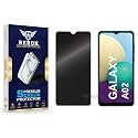 Anti-Spy Privacy Tempered Glass Screen Protector Compatible with Samsung Galaxy A02 [Pack of 1] | Edge-to-Edge, 9H hardness, Case Friendly, Easy Installation Kit