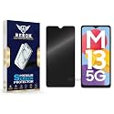 Anti-Spy Privacy Tempered Glass Screen Protector Compatible with Samsung Galaxy M13 5G [Pack of 1] | Edge-to-Edge, 9H hardness, Case Friendly, Easy Installation Kit