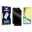 Anti-Spy Privacy Tempered Glass Screen Protector Compatible with Realme C67 5G [Pack of 2] | Edge-to-Edge, 9H hardness, Case Friendly, Easy Installation Kit