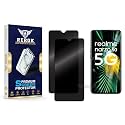 Anti-Spy Privacy Tempered Glass Screen Protector Compatible with Realme Narzo 50 5G [Pack of 2] | Edge-to-Edge, 9H hardness, Case Friendly, Easy Installation Kit