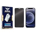 Anti-Spy Privacy Tempered Glass Screen Protector for iPhone 12 [Pack of 1] | HD Clarity, Edge-to-Edge Coverage, Scratch Resistant, Case Friendly with Easy Installation Kit.
